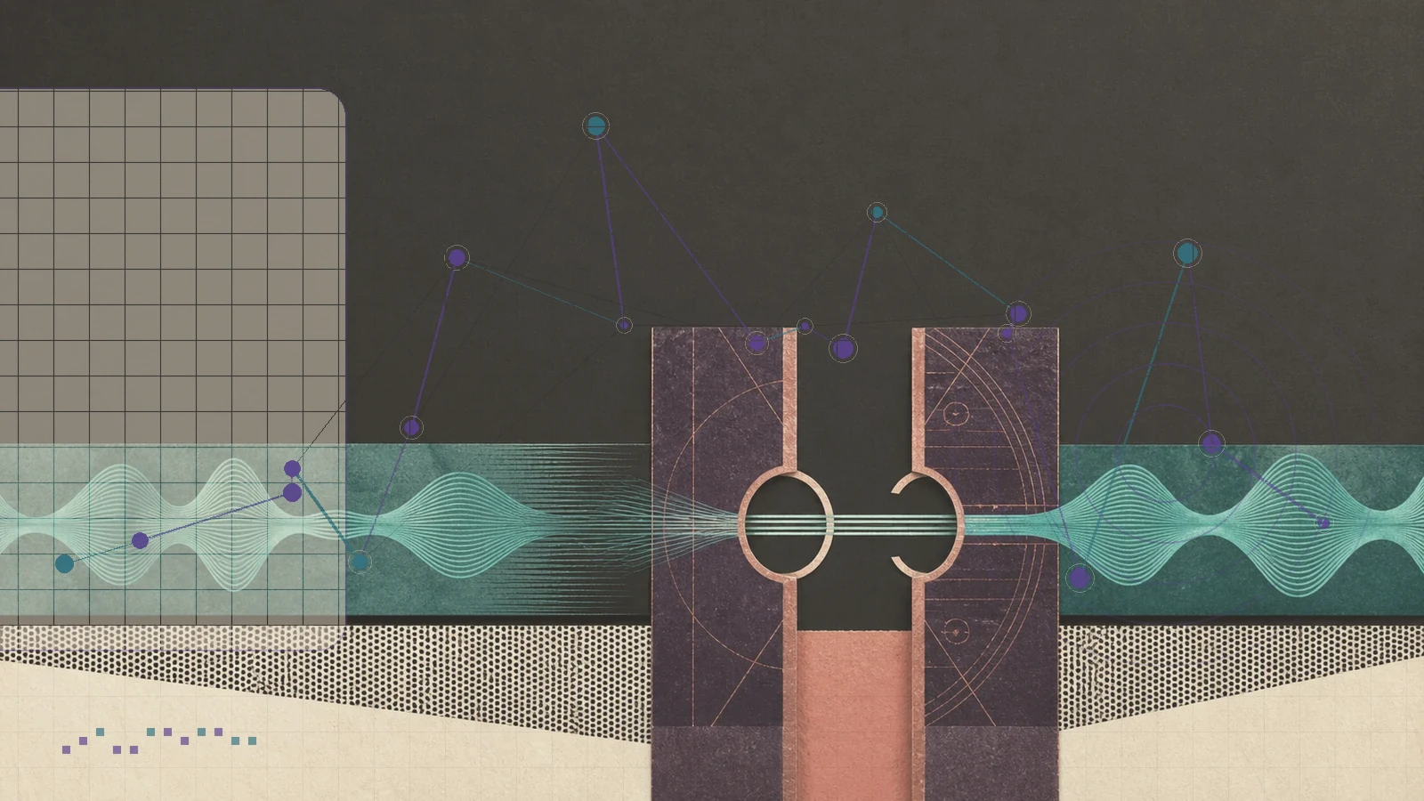 Qwen-Audio 3.0 TTS Flash: latency and cloning change the deployment decision: violet signal waves and teal audio routes.